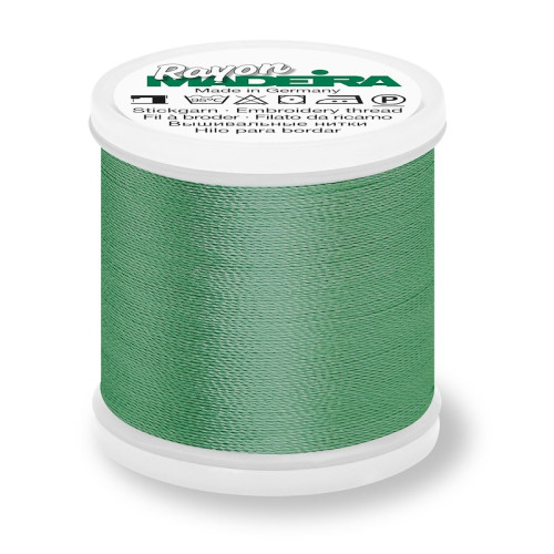 Madeira Rayon 40 machine embroidery thread 1000m spools 1279 Medium Aqua